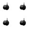 Service Caster 2'' Office Chair Casters Nylon Twin Wheel 3/8 Threaded Stem , 4PK SCC-UHTS02S50-NYS-381634-4 - alternate 1